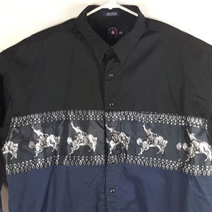 Panhandle Slim Mens 2XL Cotton Shirt Long Sleeve